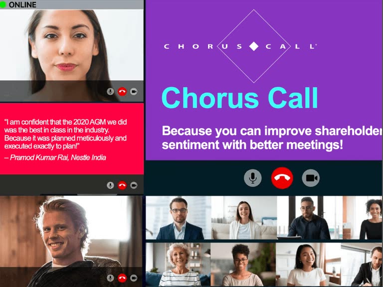 Chorus Call pitch decks